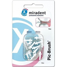 Ершики Miradent Pic-Brush refills White Белые, 12 шт.