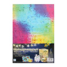 Транспарентная бумага Folia "Мозаика", 80405, 115 г.м², 23х33 см, 5 листов