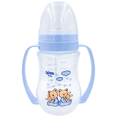 Поильник Wee Baby непроливающий с ручками, 250 мл