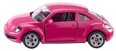 Коллекционная модель Siku машины Volkswagen Beetle розовая 1:64 1488