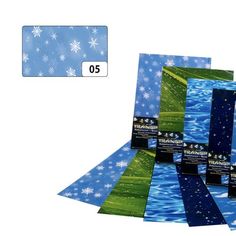 Транспарентная бумага Folia "Снежинки", 83105, 115 г.м², 50,5х70 см