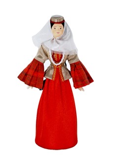 Кукла Потешный промысел Девичий праздничный костюм 1083