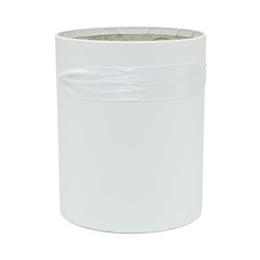 Шляпная коробка без крышки АЙРИС, белый, 12*15 см