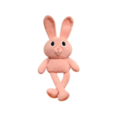 Мягкая игрушка Заяц 100см розовый zayro1a No Brand