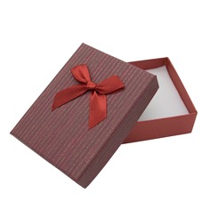 Коробка прямоугольник блестка АЙРИС, ч36851, ассорти, 9*7*2,5 см, 6 шт (упак)