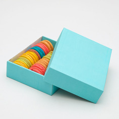 Коробка сборная крышка-дно Арт Узор, 4589005, голубая, 18*15*5 см