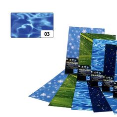 Транспарентная бумага Folia "Вода", 83103, 115 г.м², 50,5х70 см