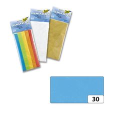 Бумага тонкая (папиросная) Folia, 910, 30 голубой, 20 г.м², 50х70 см, 5 листов