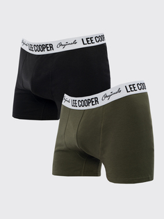 Комплект трусов мужских Lee cooper MT2T120535AS2LC1-BK черных; хаки L