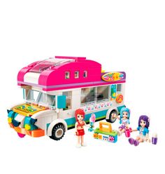 Конструктор Qman Cherry Дом на колёсах C2020