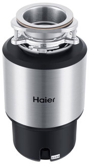 Измельчитель пищевых отходов Haier HDM-1155S серебристый