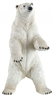Игровая фигурка "Стоящий полярный медведь" Papo