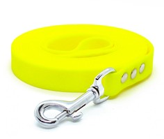 Поводок Papillon из биотана желтый, 9 мм-120 см