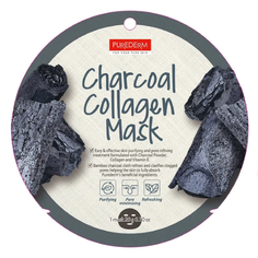 Маска для лица Purederm Charcoal Collagen, 20 г