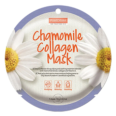 Маска для лица Purederm Chamomile Collagen, 20 г