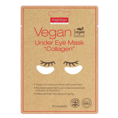 Патчи для области вокруг глаз Purederm Vegan Collagen, 30 шт.