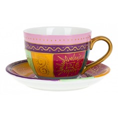 Чайная пара (220 мл) Пэчворк M1610107 Best Home Porcelain