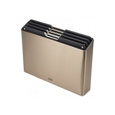 Набор из 4 досок разделочных (35.6x7.3x26.3 см) Folio Steel 60172 Joseph Joseph