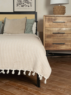 Покрывало PREMIER TEXTILE. Плед "Пирамиды"бежевый 200х230 см