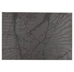 Салфетка Nouvelle Daily сервировочная 45 x 30 см ПВХ черный гранит