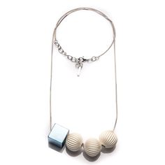 Колье из бижутерного сплава с акрилом 42 см Moon Paris MoD-1705-084