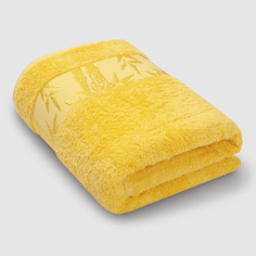 Полотенце Ecotex Бамбук 70x130 желтый lemon