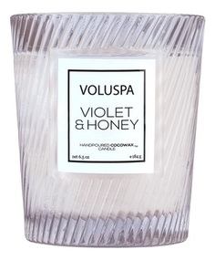 VOLUSPA Ароматическая свеча Violets & Honey свеча в подарочной коробке 184г