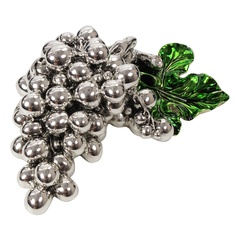 Скульптура "Гроздь винограда с зелёным листочком" Exetera Argenti 46-247328