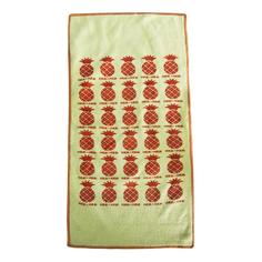 Полотенце Tarrington House Rabbit Pineapple 25 х 50 см микрофибра разноцветное