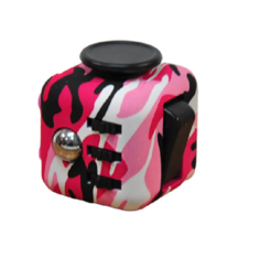 Фиджет Кубик антистресс Fidget Cube розовый камуфляж No Brand