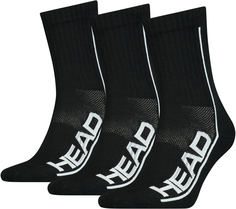 Комплект носков мужских Head Performance Short Crew 3P Unisex черных 43-46