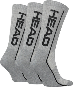 Комплект носков мужских Head Performance Crew 3P Unisex серых 39-42