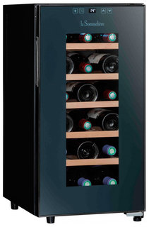 Винный шкаф La Sommeliere LS18CB Black