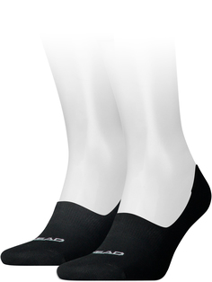 Комплект носков мужских Head Footie 2P Unisex черных 39-42