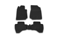 Коврики в салон PEUGEOT 107 2005-, 4 шт. (полиуретан) Element