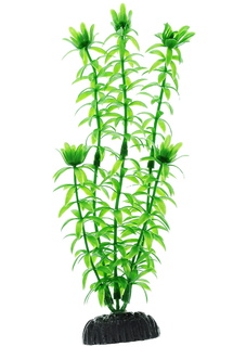 Искусственное растение для аквариума Barbus Элодея зеленая Plant 004 20 см, пластик