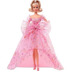 Кукла Barbie коллекционная Пожелания ко Дню рождения, HCB89 HCB89