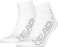 Комплект носков мужских Head Performance Quarter 2P Unisex белых 39-42