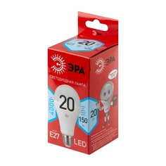 Лампочка светодиодная ЭРА RED LINE LED A65-20W-840-E27 R E27 / Е27 20 Вт груша ERA