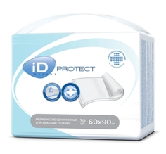 Пеленки ID PROTECT EXPERT одноразовые 60x90, 30 шт. MS3010