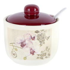 Банка для сыпучих продуктов Коралл Орхидея 320 мл