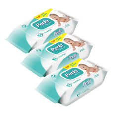 Влажные салфетки Perla Baby с клапаном 3 уп. по 120 шт. 96000769