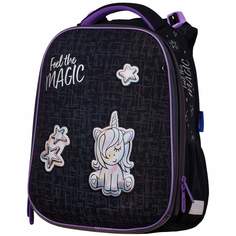 Ранец Berlingo Expert Neo Star unicorn 37*28*16 см черный 313327