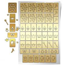 Трафарет для дизайна ногтей Trafaretto Принцесса