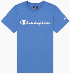 Футболка детская Champion 305908-BS007 цв. синий р. 140