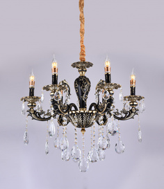 Классическая люстра MD 10663-6 Gold+Black No Brand
