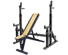 Скамья + Стойки Sportlim Телескопические со страховкой