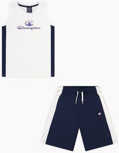 Костюм спортивный Champion 305989-WW001 цв. белый р. 156