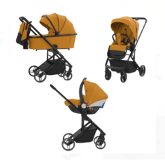 Коляска 3 в 1 Carrello Alfa CRL-6508 Sunrise Orange