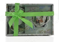 Комплекты чашек с блюдцами, чайные и кофейные сервизы СS250bb JoyArty Gift Home
